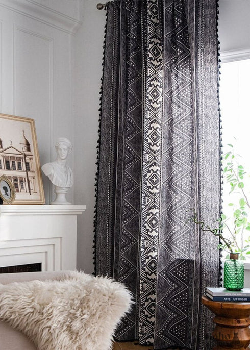 Black Lace Curtains